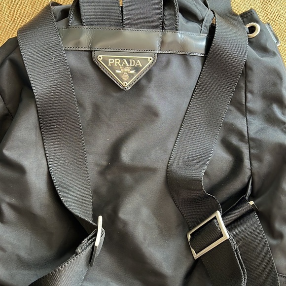 Prada back pack black bag - Picture 7 of 11